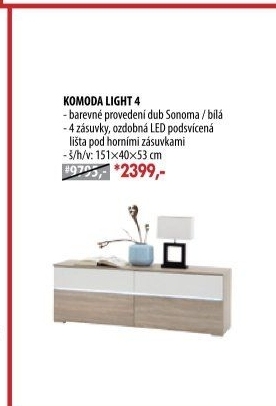 Komoda LIGHT 4
