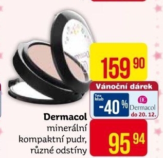 Pudr kompaktní minerální Dermacol