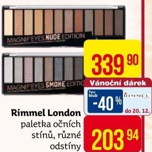 Paleta očních stínůMagnif' Eyes Rimmel