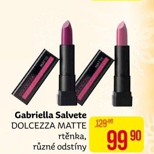 Rtěnka Dolcezza Matte Gabriella Salvete