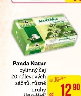 Čaj bylinný Panda natur