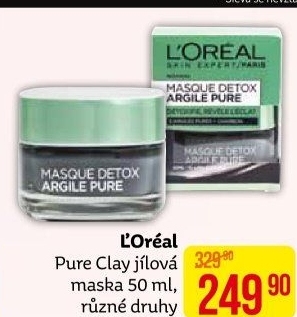 Maska jílová Pure Clay L'oréal