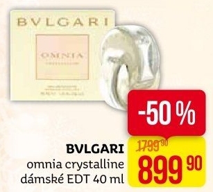 Toaletní voda dámská Omnia Crystalline Bvlgari