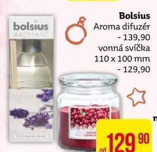 Osvěžovač vzduchu diffuser Bolsius