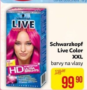 Barva na vlasy Live Color XXL Schwarzkopf