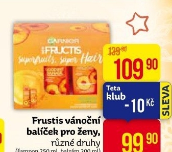 Dárková kazeta dámská Fructis Garnier