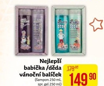 Dárková sada Pro babičku Bohemia Cosmetics
