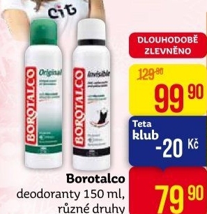 Deodorant sprej Borotalco