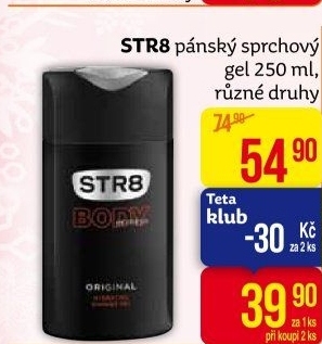 Sprchový gel pánský STR8