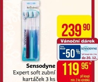 Kartáček na zuby Sensodyne Expert