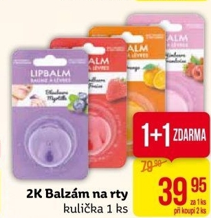 Balzám na rty 2K