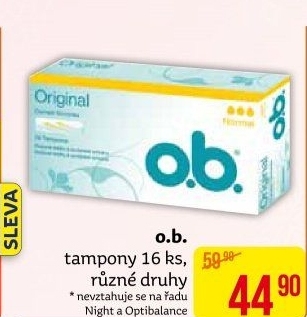 Tampony O.B.