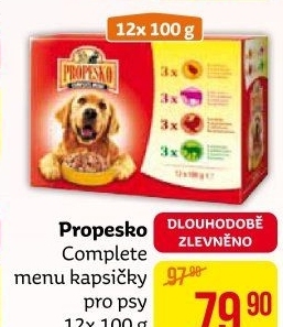 Kapsičky pro psy Propesko