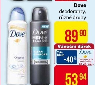 Deodoranty Dove