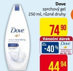 Sprchový gel Dove