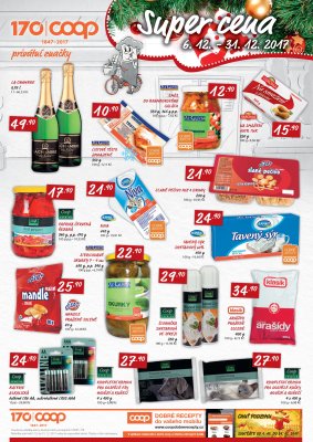 akční leták COOP 6.12.2017-19.12.2017