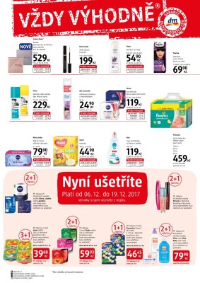 akční leták dm drogerie 6.12.2017-19.12.2017