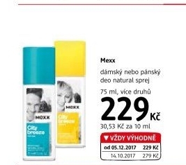 Deodorant parfémovaný Mexx