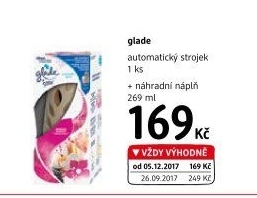 Osvěžovač vzduchu automatický Glade by Brise