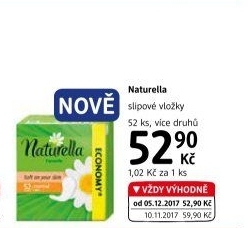 Vložky dámské slipové Naturella