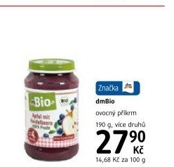 Příkrm ovocný dm Bio