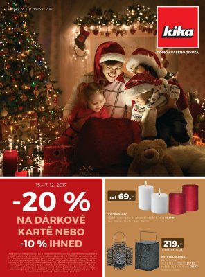 akční leták Kika nábytek 11.12.2017-23.12.2017