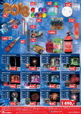 akční leták UNI HOBBY 14.12.2017-31.12.2017