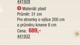 Stojan na vánoční stromeček