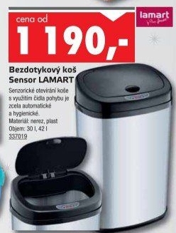 Bezdotykový koš Sensor Lamart