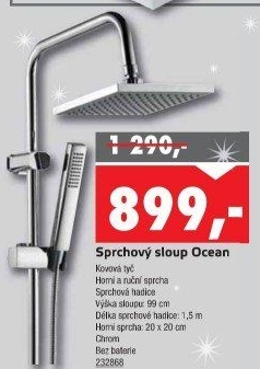 Sprchový sloup Ocean Luxo