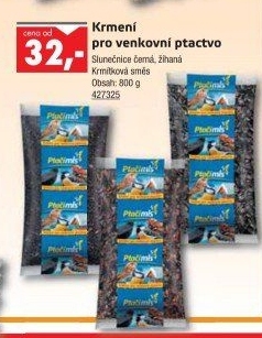 Krmivo pro ptáky slunečnice černá Ptačí mls