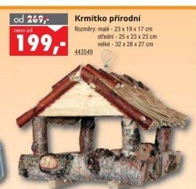 Dřevěné krmítko