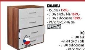 Komoda se zásuvkami 1502