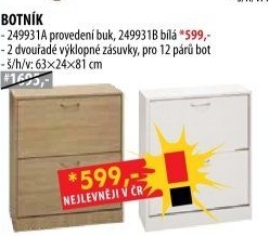 Botník 249931 dub
