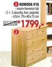 Prádelník 918 lakovaný