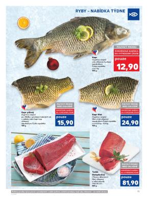 akční leták Kaufland 20.12.2017-24.12.2017