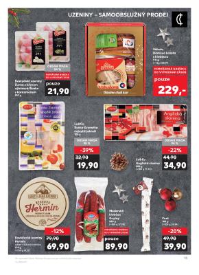 akční leták Kaufland 20.12.2017-24.12.2017
