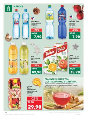 akční leták Kaufland 20.12.2017-24.12.2017