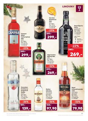 akční leták Kaufland 20.12.2017-24.12.2017