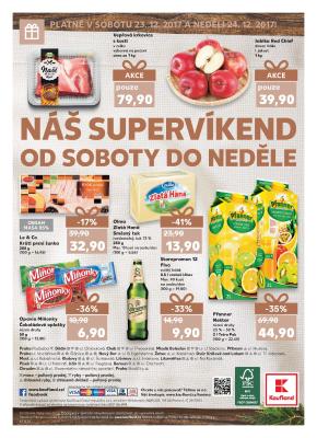 akční leták Kaufland 20.12.2017-24.12.2017