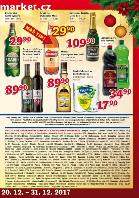 akční leták ESO MARKET 20.12.2017-31.12.2017