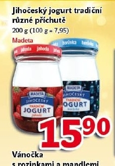 Jogurt jihočeský Madeta