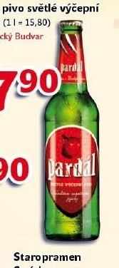 Pivo světlé výčepní 10° Pardál
