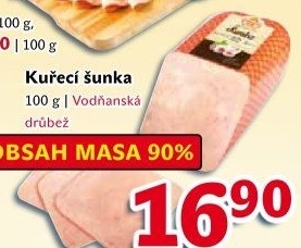 Šunka kuřecí Vodňanské kuře
