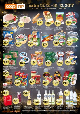 akční leták COOP 13.12.2017-31.12.2017