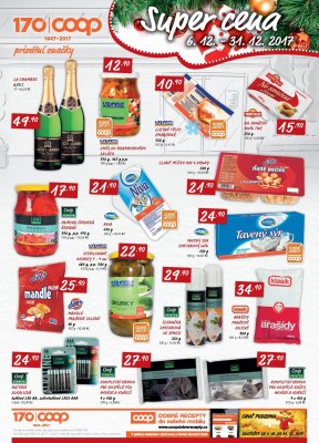 akční leták COOP 13.12.2017-19.12.2017