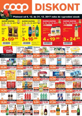 akční leták COOP 6.12.2017-31.12.2017