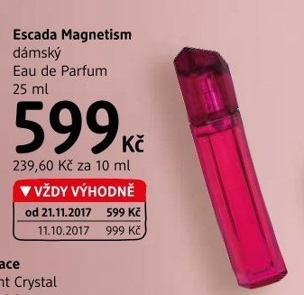 Parfémovaná voda Magnetism Escada
