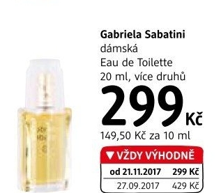 Toaletní voda dámská Gabriela Sabatini