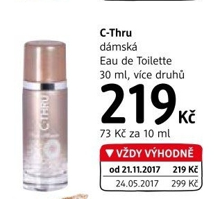 Toaletní voda dámská C-Thru